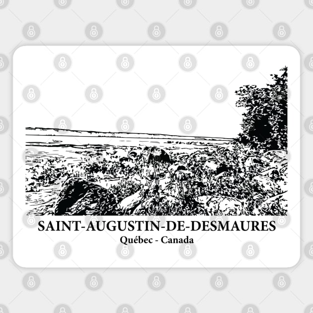 Saint-Augustin-de-Desmaures - Québec Magnet by Lakeric